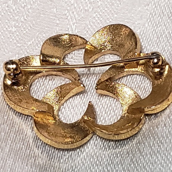 D'Orlan Black Vintage Brooch - Picture 2 of 8